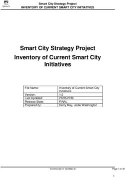 Smart City Strategy Project Inventory of Current Smart City Initiatives - Ipswich City Council ...