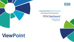 PCN Dashboard - Northern Cancer Alliance
