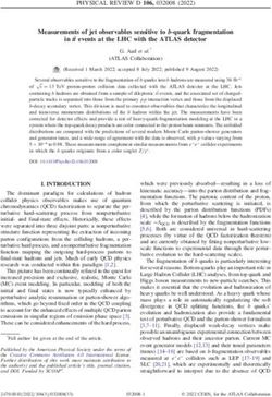 PHYSICAL REVIEW D 106, 032008 (2022) - Measurements Of Jet Observables ...