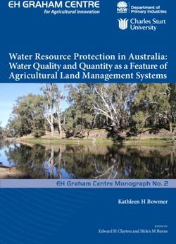 Water Resource Protection in Australia: Water Quality and Quantity as a Feature of Agricultural Land Management Systems - Kathleen H Bowmer