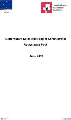 Staffordshire Skills Hub Project Administrator Recruitment Pack June 2019 - CEO 633 V4 - Staffordshire Chambers ...