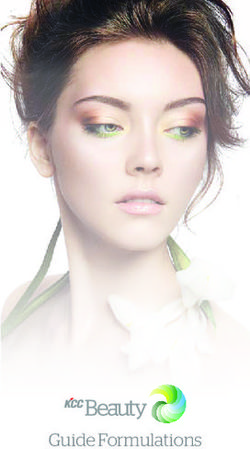 Guide Formulations - SCS Formulate