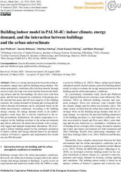 Building indoor model in PALM-4U: indoor climate, energy demand, and the interaction between buildings and the urban microclimate - GMD