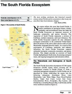 The South Florida Ecosystem - US Fish and Wildlife Service