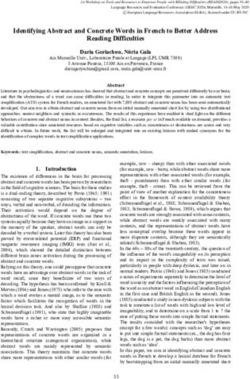 Identifying Abstract and Concrete Words in French to Better Address Reading Difficulties