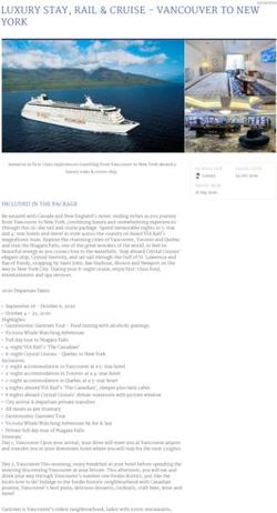 LUXURY STAY, RAIL & CRUISE - VANCOUVER TO NEW YORK - Canada & Alaska Travel Connection