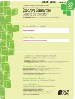 Executive Committee Comité de direction - CAUT Council