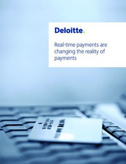 Real-time payments are changing the reality of payments - Deloitte