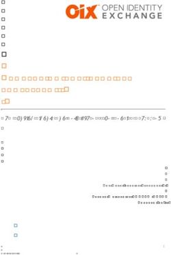 PROTECTING THE IDENTITY ECOSYSTEM - How Sharing Signals Can Help Protect the Identity Ecosystem - Open Identity Exchange