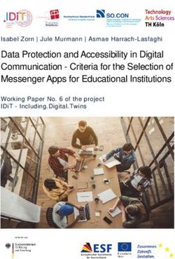 Data Protection and Accessibility in Digital Communication - Criteria for the Selection of Messenger Apps for Educational Institutions - Isabel ...