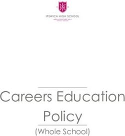 Careers Education Policy - (Whole School) - Ipswich High School