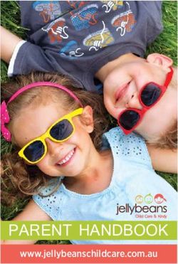 PARENT HANDBOOK www.jellybeanschildcare.com.au - Jellybeans Childcare