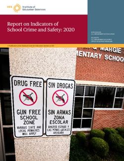 Report on Indicators of School Crime and Safety: 2020
