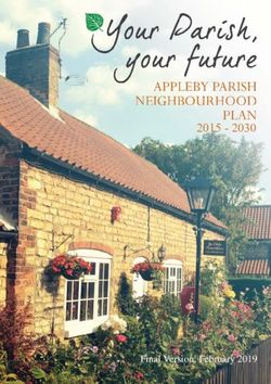 2015 2030 Final Version, February 2019 - Appleby Parish Council