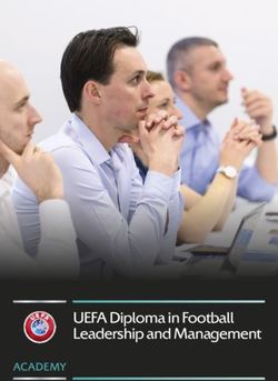 UEFA Diploma in Football Leadership and Management