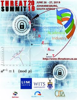 JUNE 26 - 27, 2019 JOHANNESBURG, SOUTH AFRICA - 27, 2019 JOHANNESBURG, SOUTH AFRICA ...