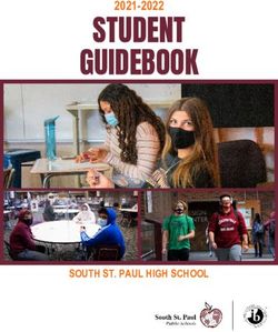 STUDENT GUIDEBOOK - SOUTH ST. PAUL HIGH SCHOOL - South St. Paul Public Schools