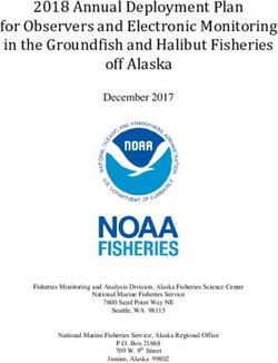 In the Groundfish and Halibut Fisheries off Alaska
