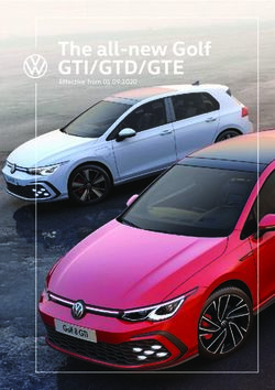 The all-new Golf GTI/GTD/GTE - Effective from 01.09.2020 - Volkswagen Ireland