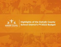 HIGHLIGHTS OF THE DEKALB COUNTY SCHOOL DISTRICT'S FY2022 BUDGET - DEKALB COUNTY SCHOOL ...