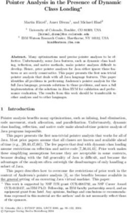 Pointer Analysis in the Presence of Dynamic Class Loading