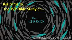 Welcome to the TVP Bible Study on - Directed by Dallas Jenkins (2019) - Wsimg.com