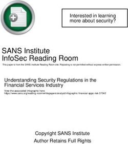 SANS Institute InfoSec Reading Room - Conga