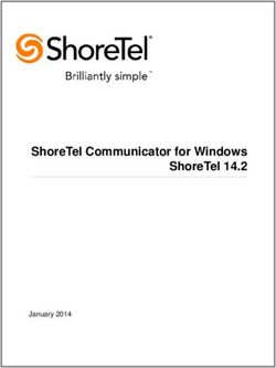 SHORETEL COMMUNICATOR FOR WINDOWS SHORETEL 14.2 - JANUARY 2014