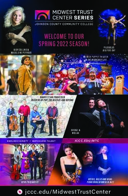 WELCOME TO OUR SPRING 2022 SEASON! - KC Live Theater