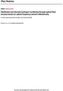 Distributed and discrete hydrogen monitoring through optical fiber sensors based on optical frequency domain reflectometry - IOPscience