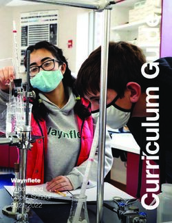 Middle and Upper School 2021- 2022