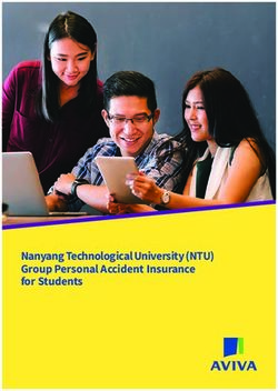 Nanyang Technological University (NTU) Group Personal Accident Insurance for Students