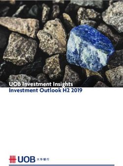 UOB Investment Insights Investment Outlook H2 2019
