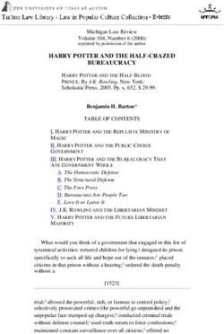 HARRY POTTER AND THE HALF-CRAZED BUREAUCRACY