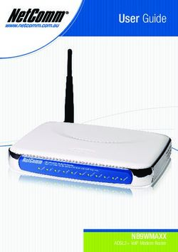 USER GUIDE - ADSL2+ VOIP MODEM ROUTER - NETCOMM WIRELESS SUPPORT