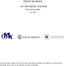 Circuit breakers - on the equity markets - July 2006