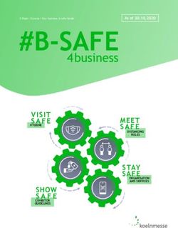 VISIT MEET STAY SAFE - Koelnmesse