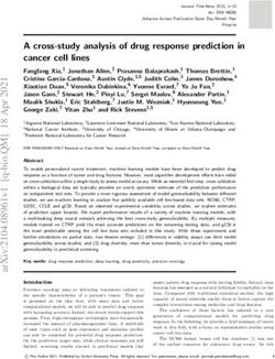 A cross-study analysis of drug response prediction in cancer cell lines
