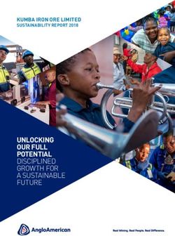 UNLOCKING OUR FULL POTENTIAL DISCIPLINED GROWTH FOR A SUSTAINABLE FUTURE - KUMBA IRON ORE LIMITED - Anglo American ...