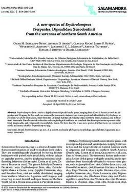 A new species of Erythrolamprus (Serpentes: Dipsadidae: Xenodontini) from the savannas of northern South America