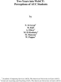 Two Years into WebCT: Perceptions of AUC Students