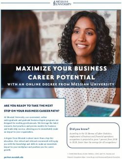 MAXIMIZE YOUR BUSINESS CAREER POTENTIAL - M U - LeadingAge PA