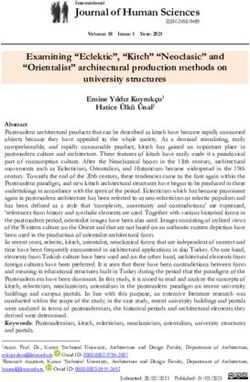 Journal of Human Sciences - International