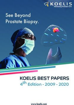 KOELIS BEST PAPERS 4 Edition-2009-2020 - See Beyond Prostate Biopsy.