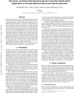 Parrotron: An End-to-End Speech-to-Speech Conversion Model and its Applications to Hearing-Impaired Speech and Speech Separation