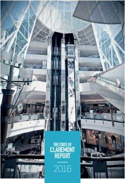 CLAREMONT REPORT THE STATE OF - BAKER STREET PROPERTIES