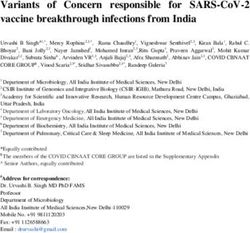 VARIANTS OF CONCERN RESPONSIBLE FOR SARS-COV-2 VACCINE BREAKTHROUGH INFECTIONS FROM INDIA