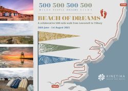 BEACH OF DREAMS A collaborative 500-mile walk from Lowestoft to Tilbury 26th June - 1st August 2021 - First Light Festival