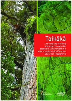 Taikākā Learning and teaching strategies to optimise academic achievement in a Māori-medium Initial Teacher Education Programme
