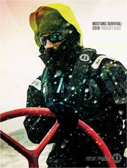 MUSTANG SURVIVAL/ 2018 PRODUCT GUIDE - Machovec